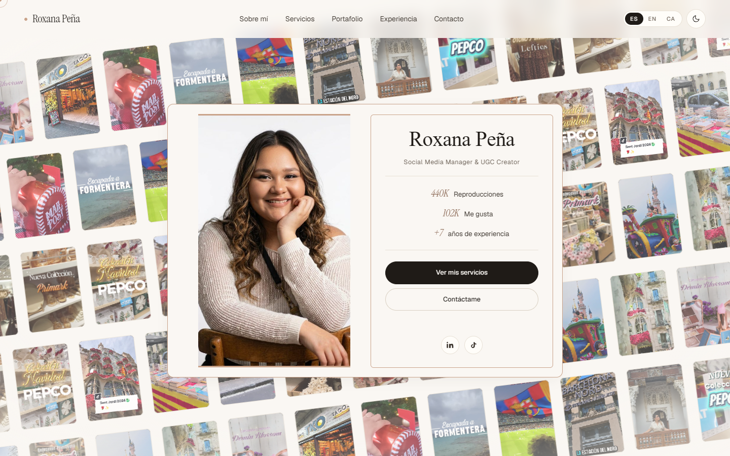 Roxana Peña — Portfolio Personal